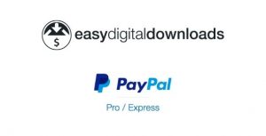Easy Digital Downloads PayPal Pro and PayPal Express gpl