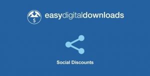 Easy Digital Downloads Social Discounts gpl