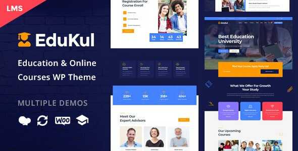 Edukul Theme Real GPL - Online Courses WordPress Theme