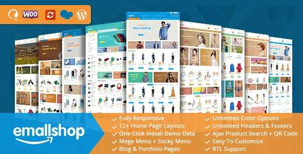 EmallShop - Responsive WooCommerce WordPress Theme Real GPL