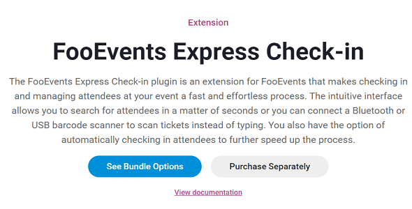 FooEvents Express Check-in Real GPL