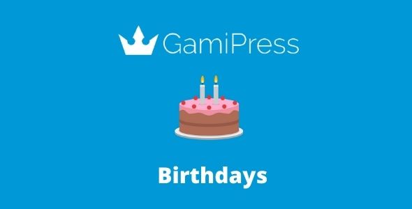 GamiPress Birthdays GPL – WordPress Plugin
