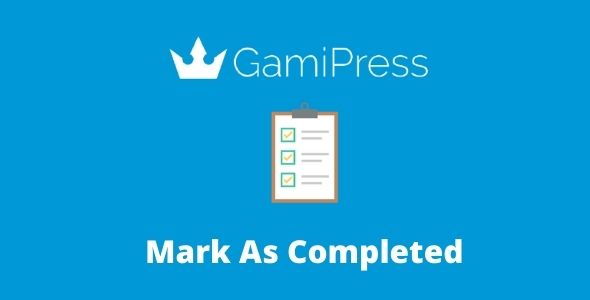 GamiPress Mark As Completed GPL – WordPress Plugin