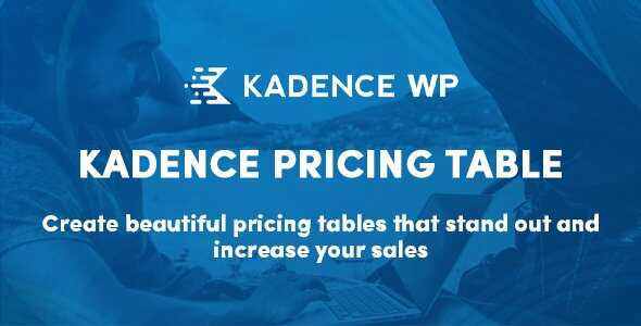 Kadence Pricing Table Real GPL