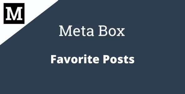 Meta Box Favorite Posts addon gpl