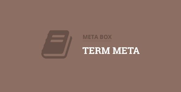 Meta Box Term Meta addon gpl