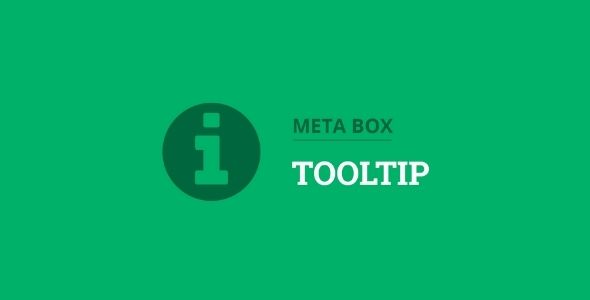 Meta Box Tooltip addon gpl