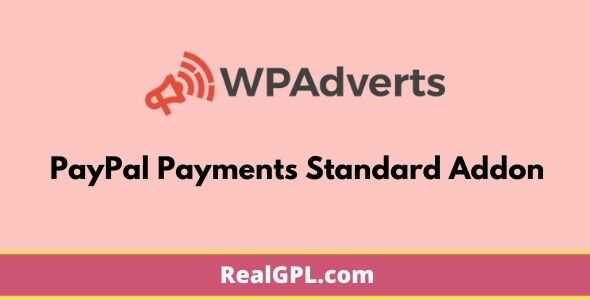 WP Adverts – PayPal Payments Standard Addon Real GPL
