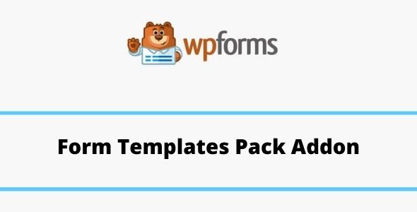 WPForms Form Templates Pack addon gpl