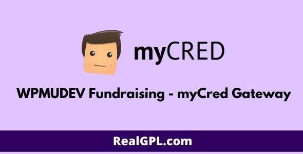 WPMUDEV Fundraising myCred Gateway addon gpl