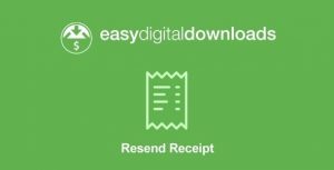 easy Digital Downloads Resend Receipt gpl