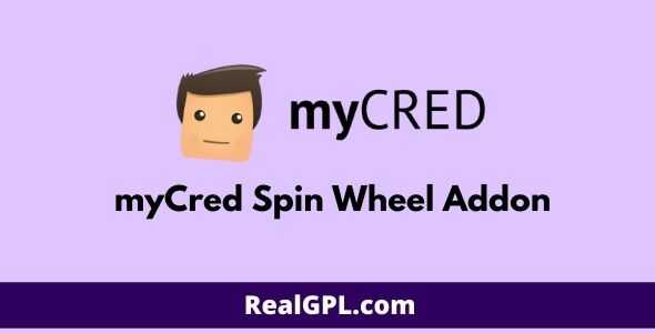 myCred Spin Wheel addon gpl