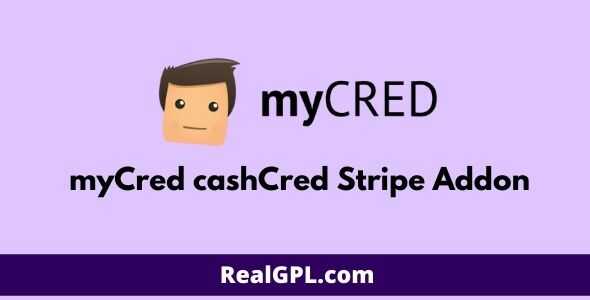 myCred cashCred Stripe addon gpl