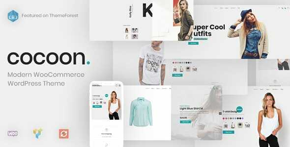 Cocoon Modern WooCommerce WordPress Theme GPL