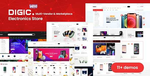 Digic – Electronics Store WooCommerce Theme Real GPL