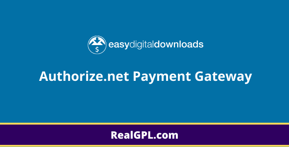 EDD Authorizenet Payment Gateway Real GPL