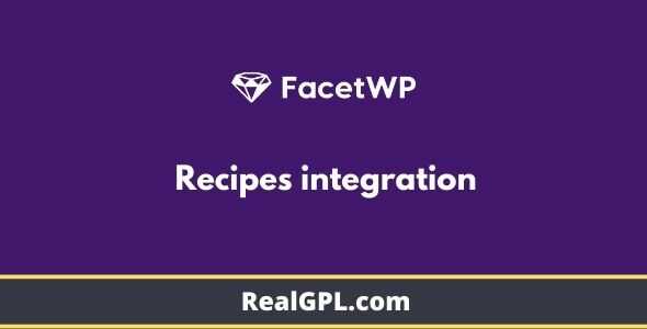 FacetWP Recipes integration GPL