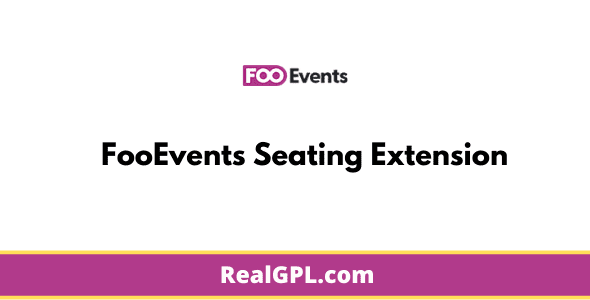 FooEvents Seating Extension Real GPL