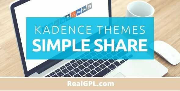Kadence Simple Share addon gpl