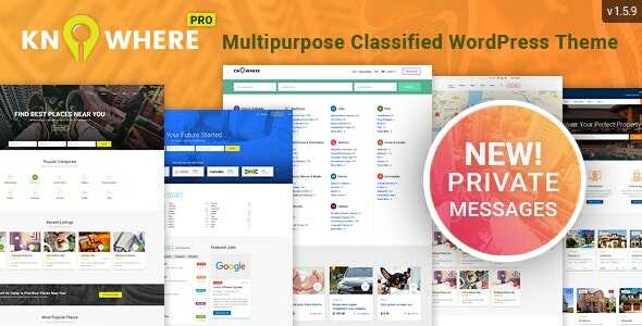 Knowhere Pro - Multipurpose Classified Directory WordPress Theme Real GPL