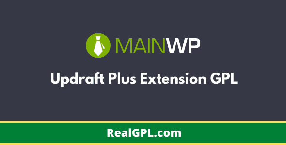 MainWP Updraft Plus Extension GPL