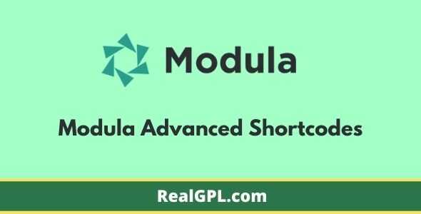 Modula Advanced Shortcodes addon gpl