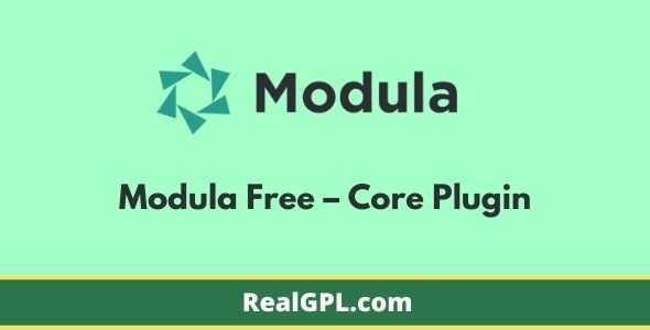 Modula Free – Core Plugin gpl