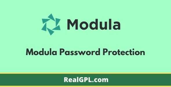 Modula Password Protection addon gpl