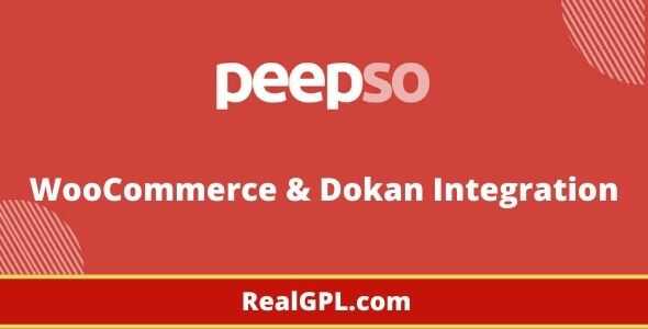 PeepSo WooCommerce & Dokan Integration gpl
