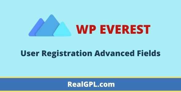 User Registration Advanced Fields Addon gpl