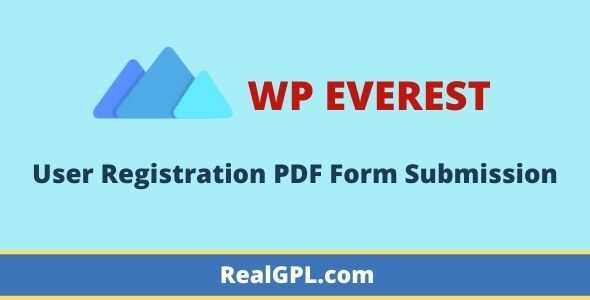 User Registration PDF Form Submission Addon gpl