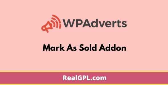 WP Adverts – Mark As Sold Addon gpl