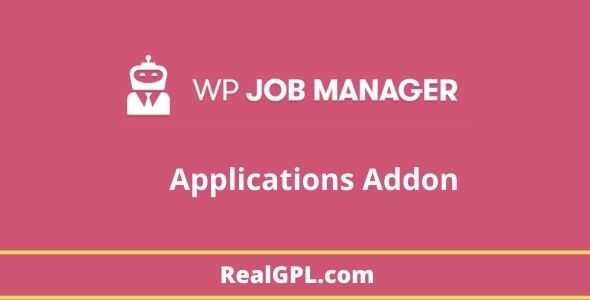 WP Job Manager Applications addon gpl