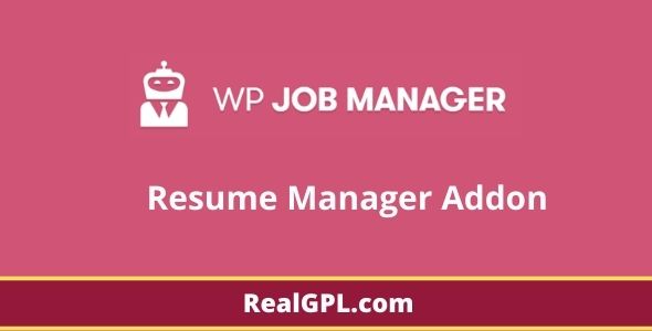 WP Job Manager Resume Manager