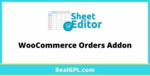 WP Sheet Editor WooCommerce Orders Addon GPL