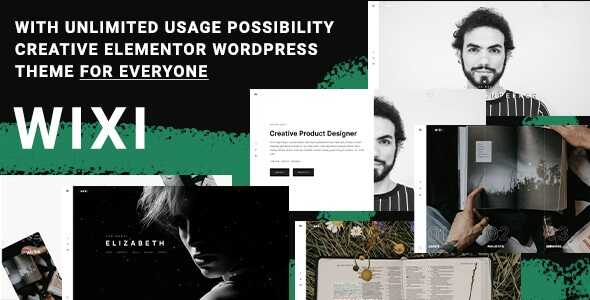 Wixi Elementor WordPress Theme Real GPL