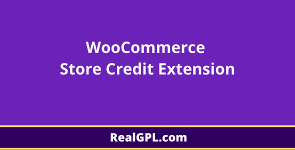 WooCommerce Store Credit Addon GPL