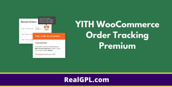 YITH WooCommerce Order Tracking Premium Real GPL