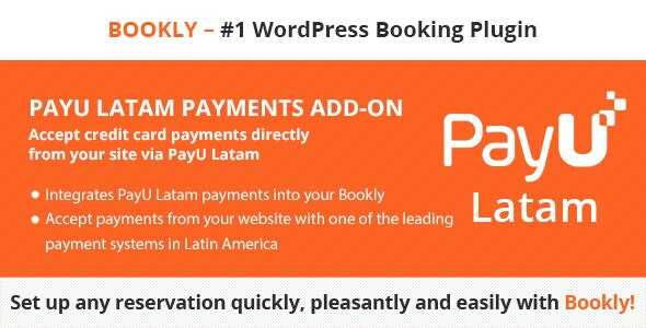 Bookly PayU Latam Addon GPL