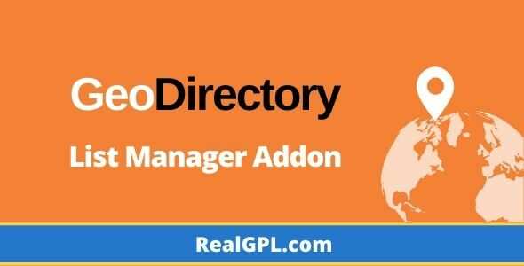 GeoDirectory List Manager Addon gpl