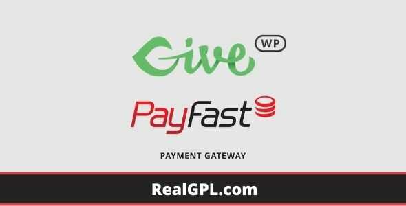 GiveWP Payfast Payment Gateway addon gpl