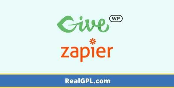 GiveWP Zapier addon gpl