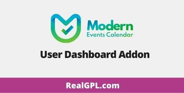 MEC User Dashboard Addon GPL