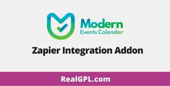 Modern Events Calendar Zapier Integration GPL
