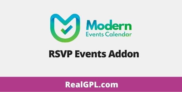 RSVP Events Addon for mec gpl