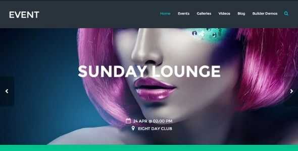 Themify Event WordPress Theme gpl