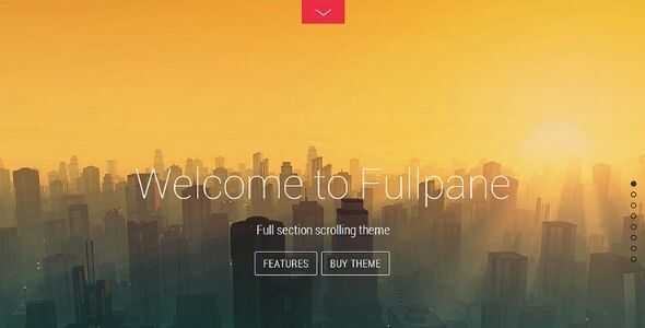 Themify Fullpane WordPress Theme gpl