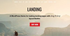 Themify Landing WordPress Theme gpl