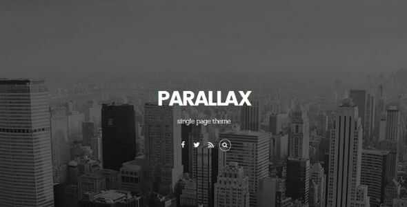 Themify Parallax WordPress Theme gpl