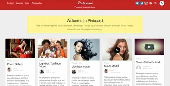 Themify Pinboard WordPress Theme gpl6